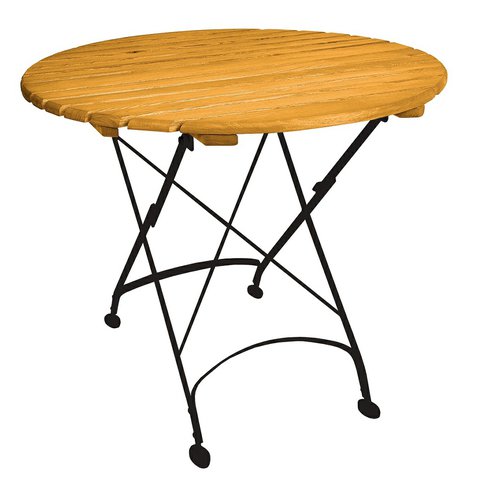 Drevený kulatý stôl 110 Maja 01