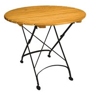 Drevený kulatý stôl 110 Maja 01