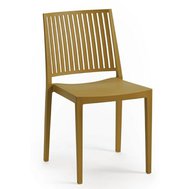 Jednoduchá stolička Bars - ťavia hnedá