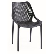 Praktická stolička Bilros - čierna