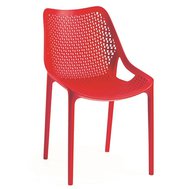 Praktická stolička Bilros - červená