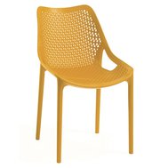 Praktická stolička Bilros - horčicovo žltá